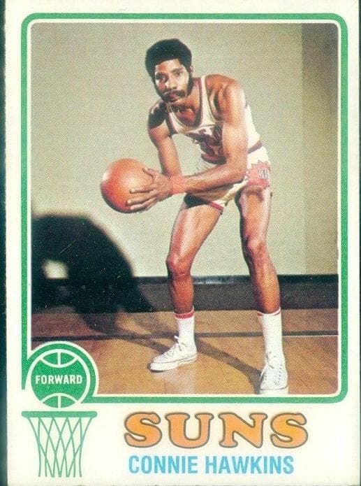 Connie Hawkins 1973 topps Topps