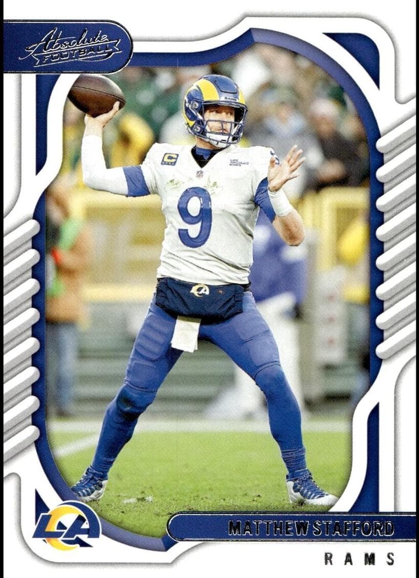 Matthew Stafford 2022 panini Panini Absolute