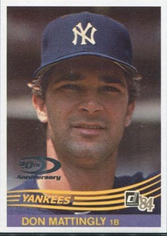 Don Mattingly 2001 panini Donruss