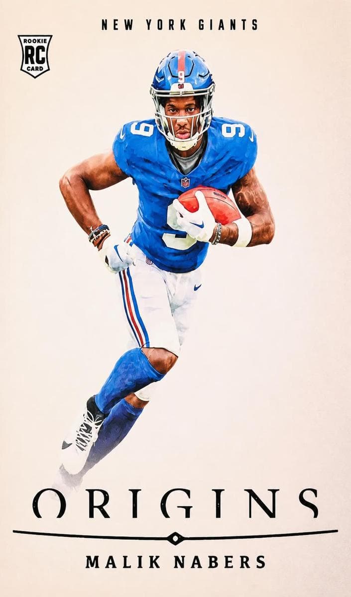 Malik Nabers 2024 panini Panini Origins