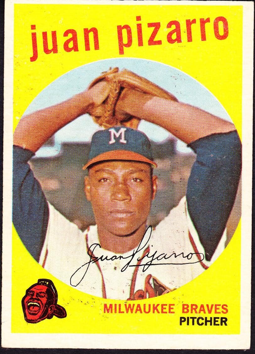 Juan Pizarro 1959 topps Topps