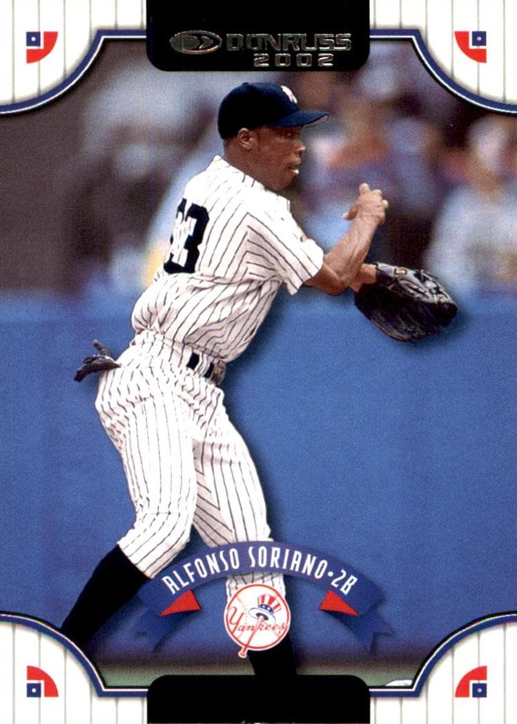 Alfonso Soriano 2002 panini Donruss