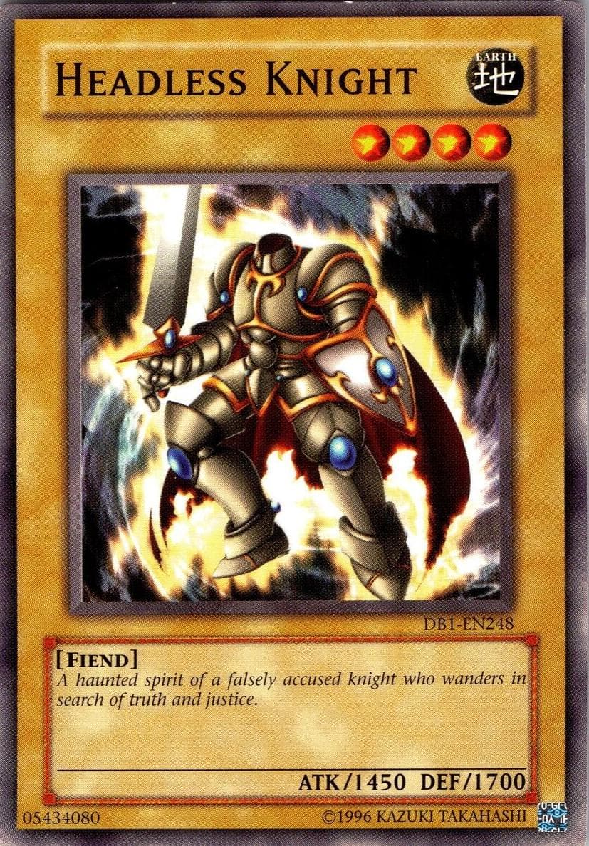 Headless Knight 2004 Yu-Gi-Oh! Dark Beginning 1