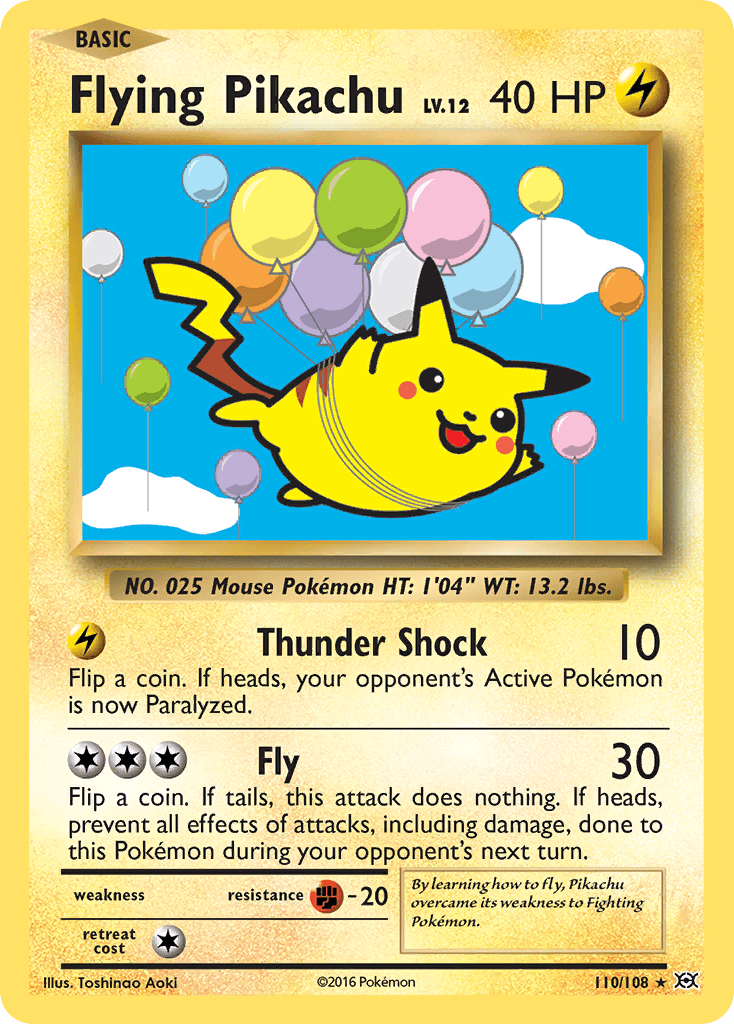 Flying Pikachu 2000 Pokemon