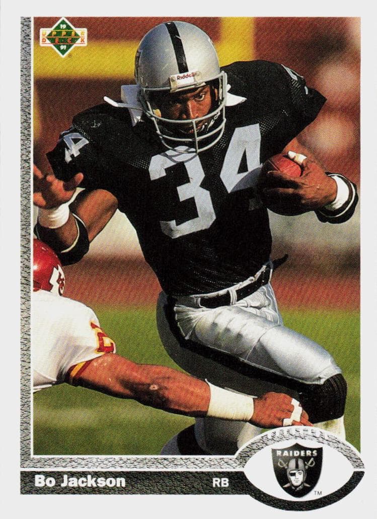 Bo Jackson 1991 upper-deck Upper Deck