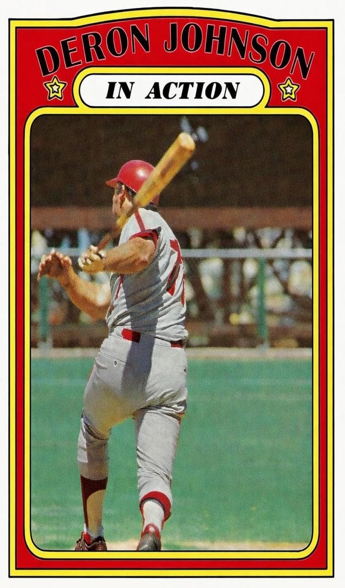 Deron Johnson 1972 topps Topps