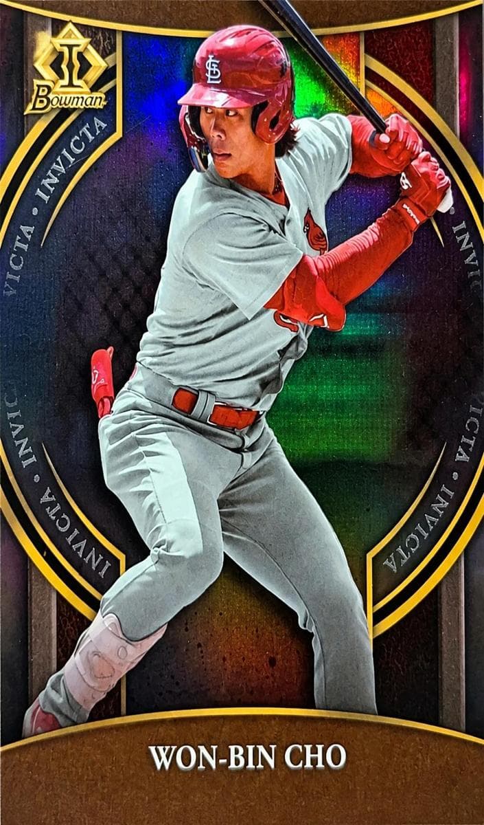 Won-Bin Cho 2023 bowman Bowman Chrome