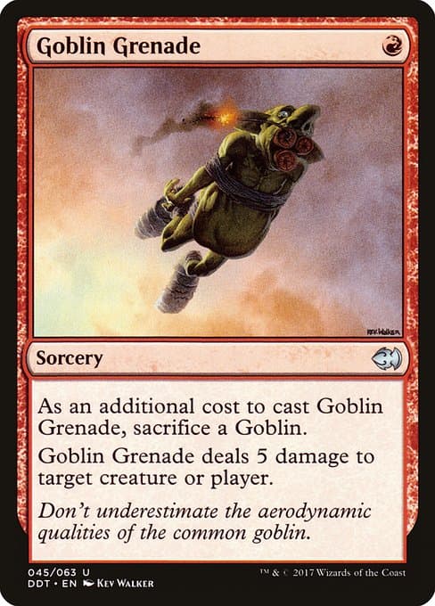 Goblin Grenade 1994 Magic: The Gathering Fallen Empires