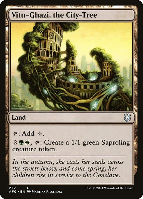 Vitu-Ghazi, the City-Tree 2022 Magic: The Gathering Starter Commander Decks