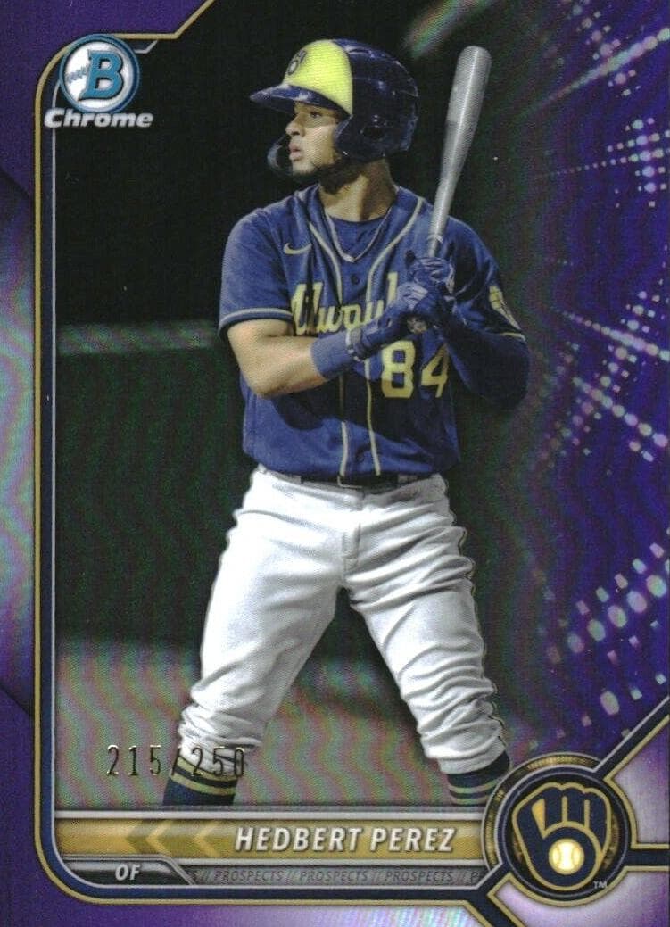 Hedbert Perez trading card