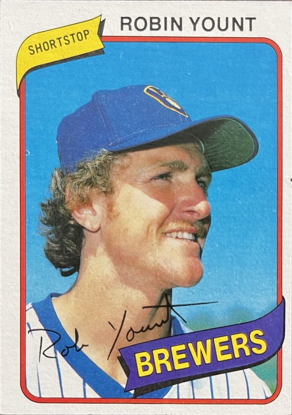 Baseball Robin Yount 1980 Topps 1980 Topps