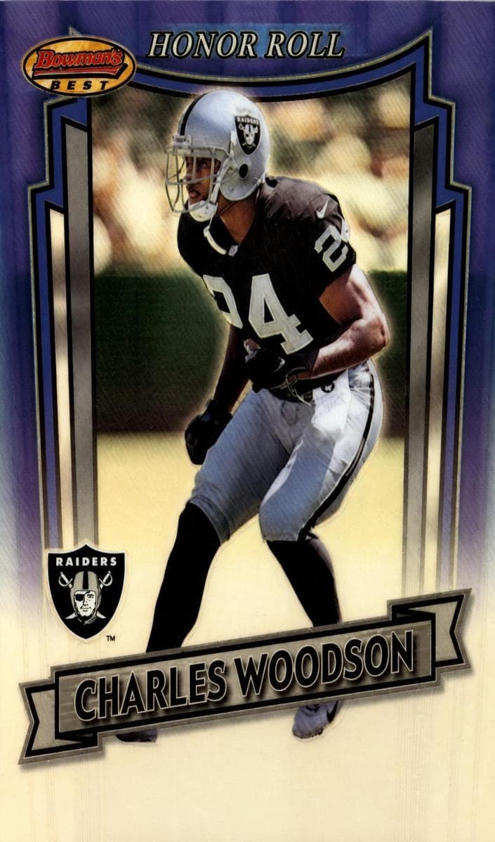 Charles Woodson 1999 bowman Bowman's Best