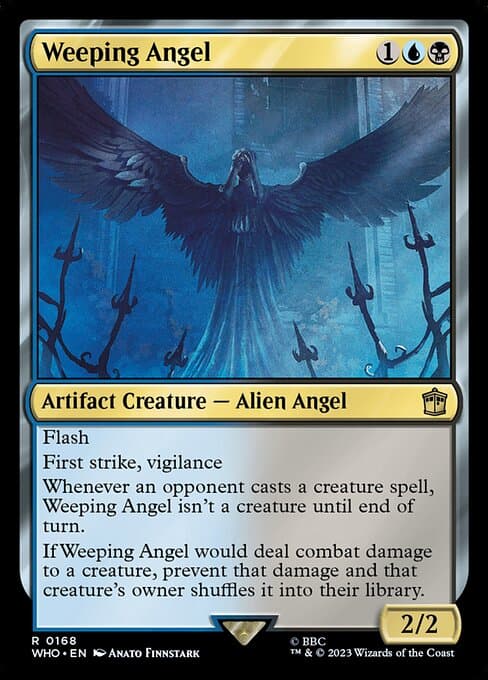 Weeping Angel 2023 Magic: The Gathering Doctor Who