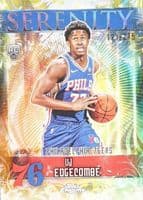 VJ Edgecombe 2025 topps Topps Chrome Serenity