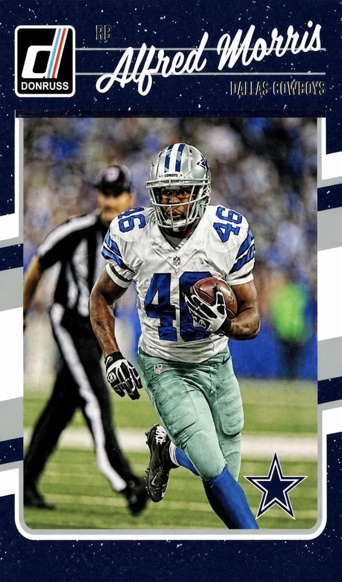 Alfred Morris 2016 panini Donruss