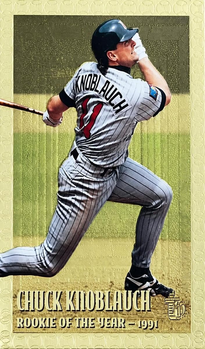 Chuck Knoblauch 1995 topps
