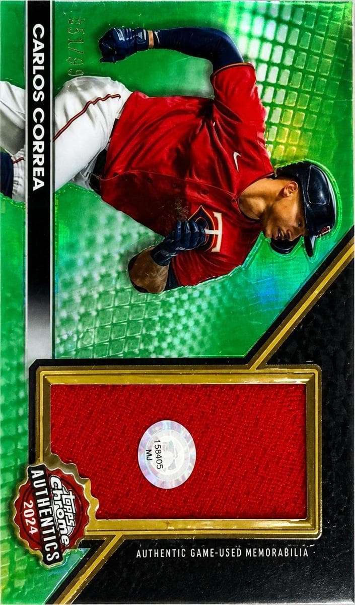 Carlos Correa 2024 topps Topps Chrome
