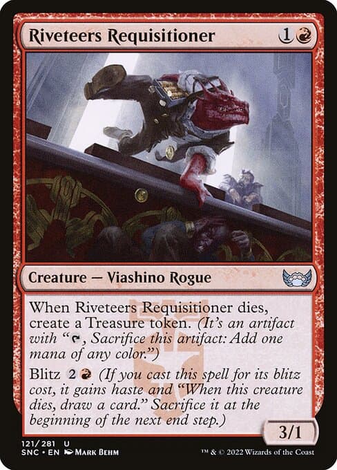 Riveteers Requisitioner 2022 Magic: The Gathering Streets of New Capenna