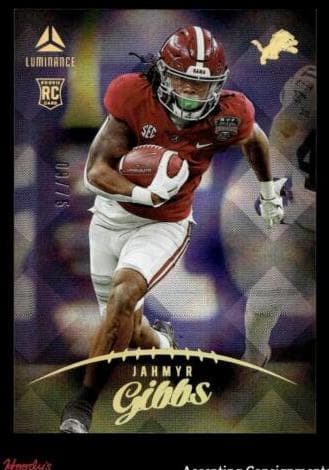 Jahmyr Gibbs 2023 panini Panini Luminance