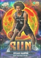Dylan Harper 2025 topps Topps Chrome Cosmic Planetary Pursuit - Sun