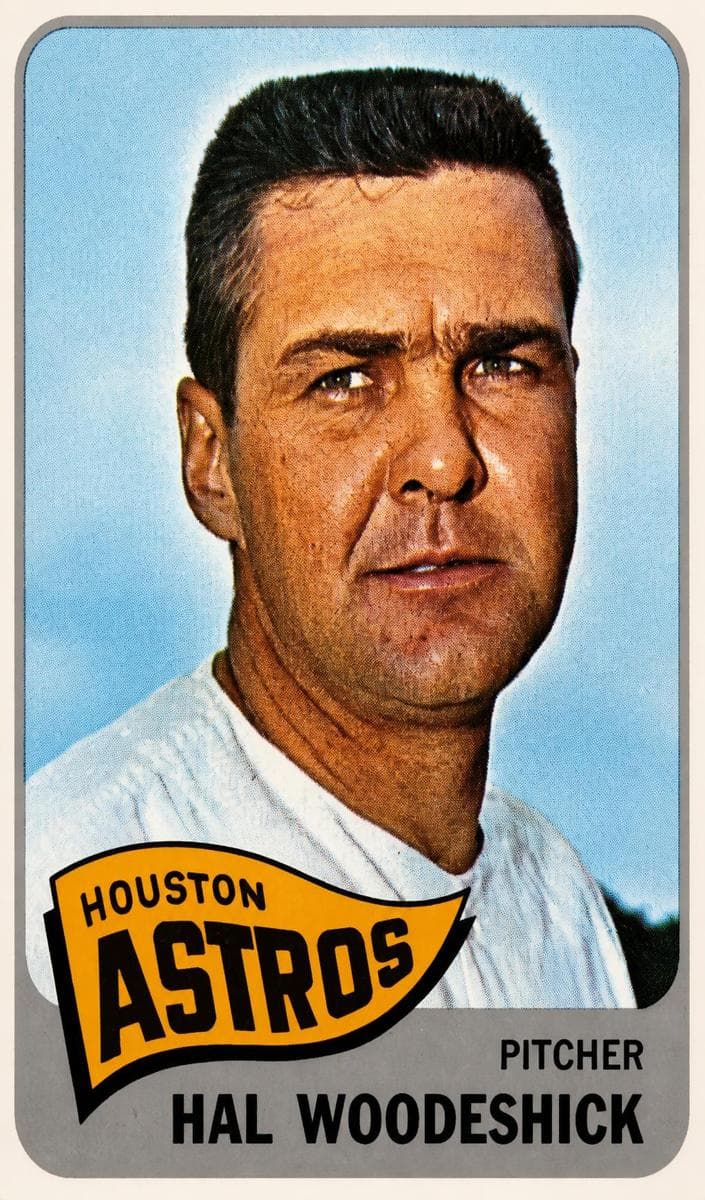 Hal Woodeshick 1965 topps