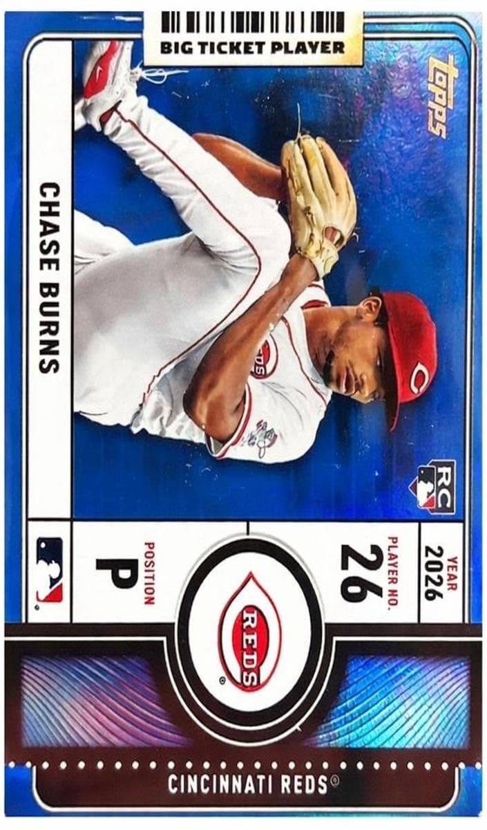 Chase Burns 2026 topps Topps