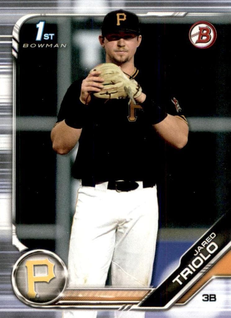 Jared Triolo 2019 bowman Bowman Draft
