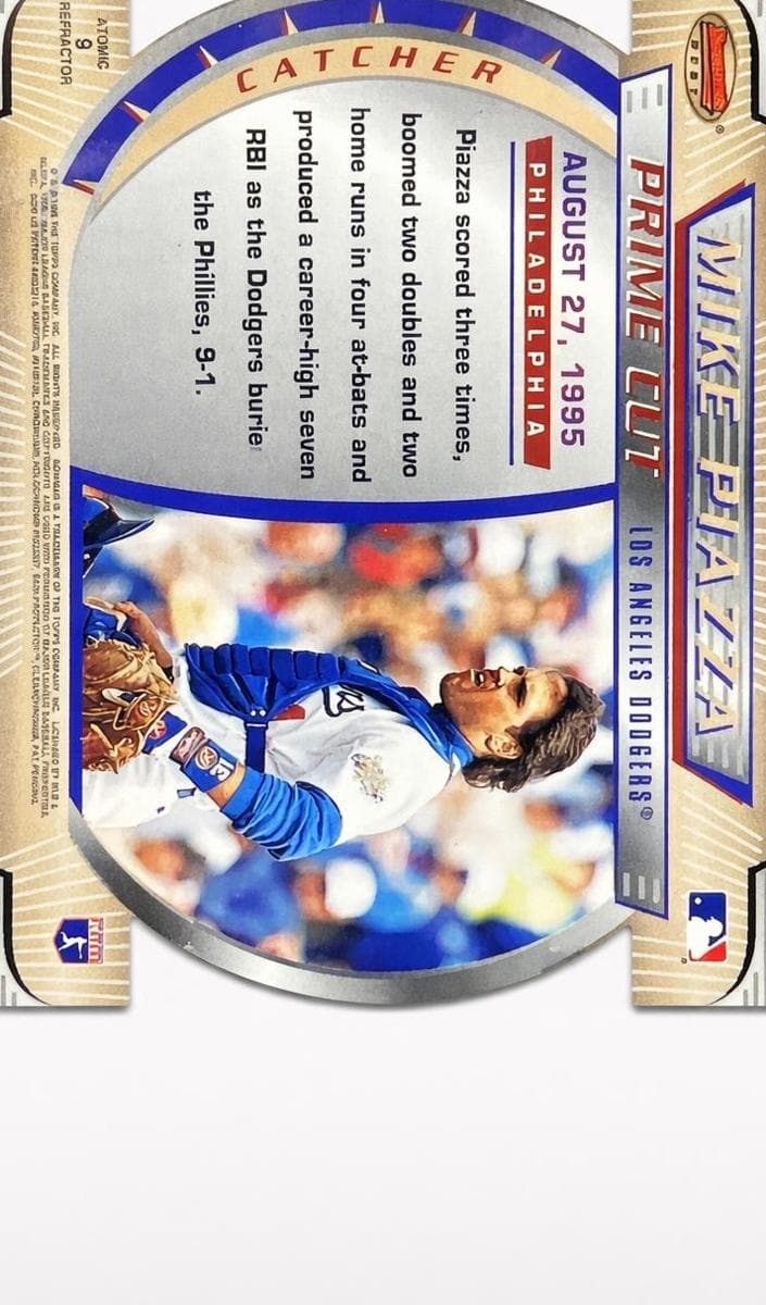 Mike Piazza 1996 bowman Bowman's Best