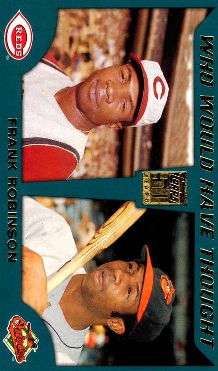 Frank Robinson 2001 topps Topps Traded & Rookies