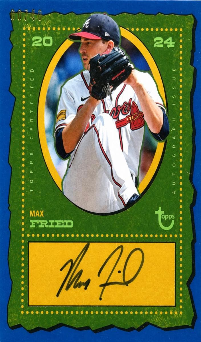 Max Fried 2024 topps Topps Brooklyn Collection