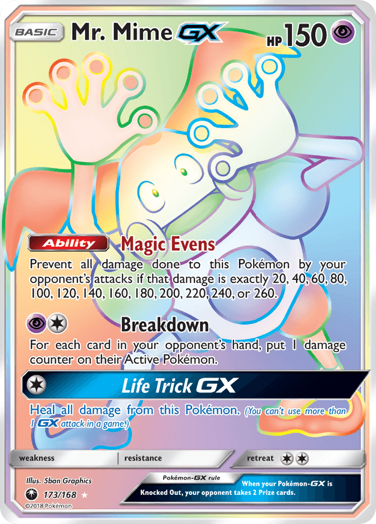 Mr. Mime GX #173