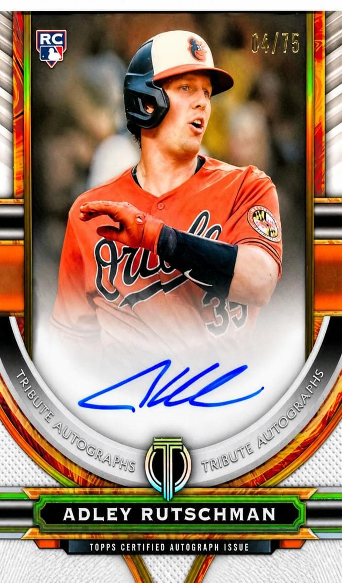 Adley Rutschman 2023 topps Topps Tribute