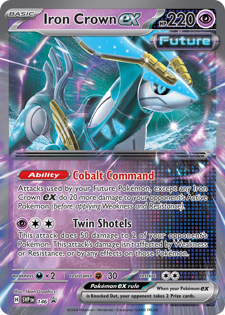 Iron Crown ex 2024 Pokemon