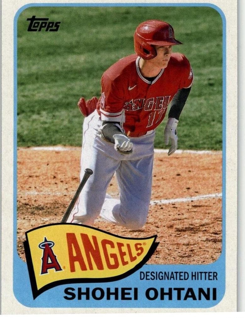 Shohei Ohtani 2021 topps