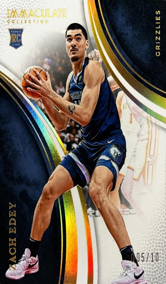 Zach Edey 2024 panini Panini Immaculate Collection