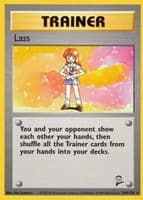 Lass trading card