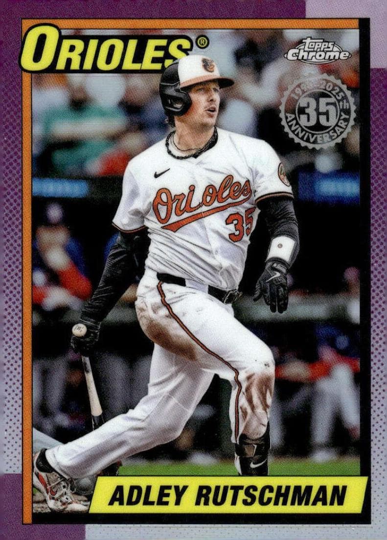 Adley Rutschman 2025 topps Topps Chrome Update