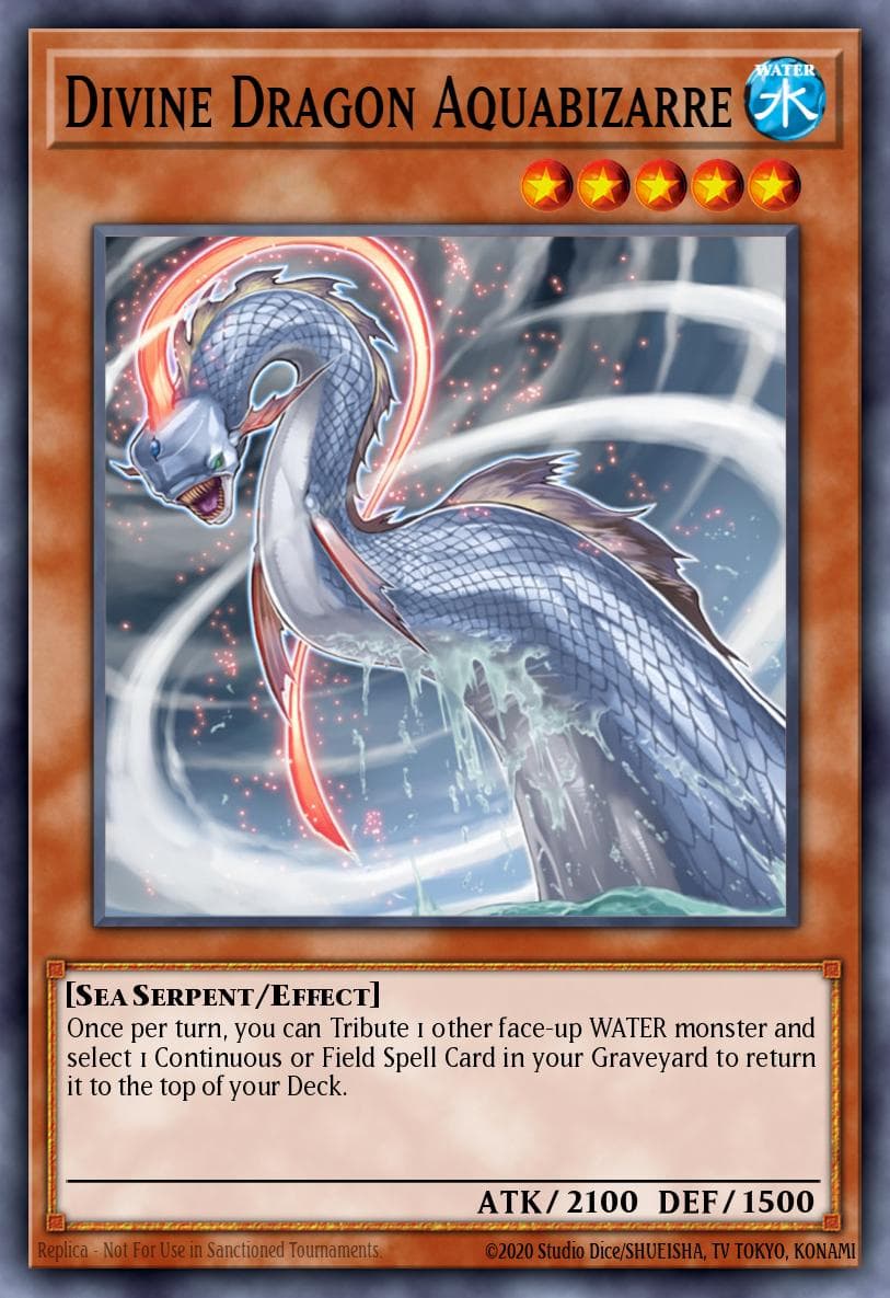 Divine Dragon Aquabizarre 2009 Yu-Gi-Oh! Ancient Prophecy