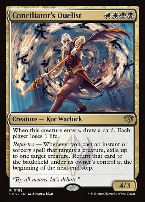 Conciliator's Duelist 2026 Magic: The Gathering Secrets of Strixhaven