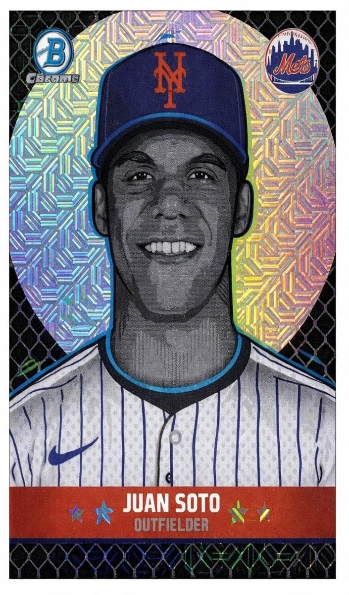 Juan Soto 2025 bowman Bowman Chrome