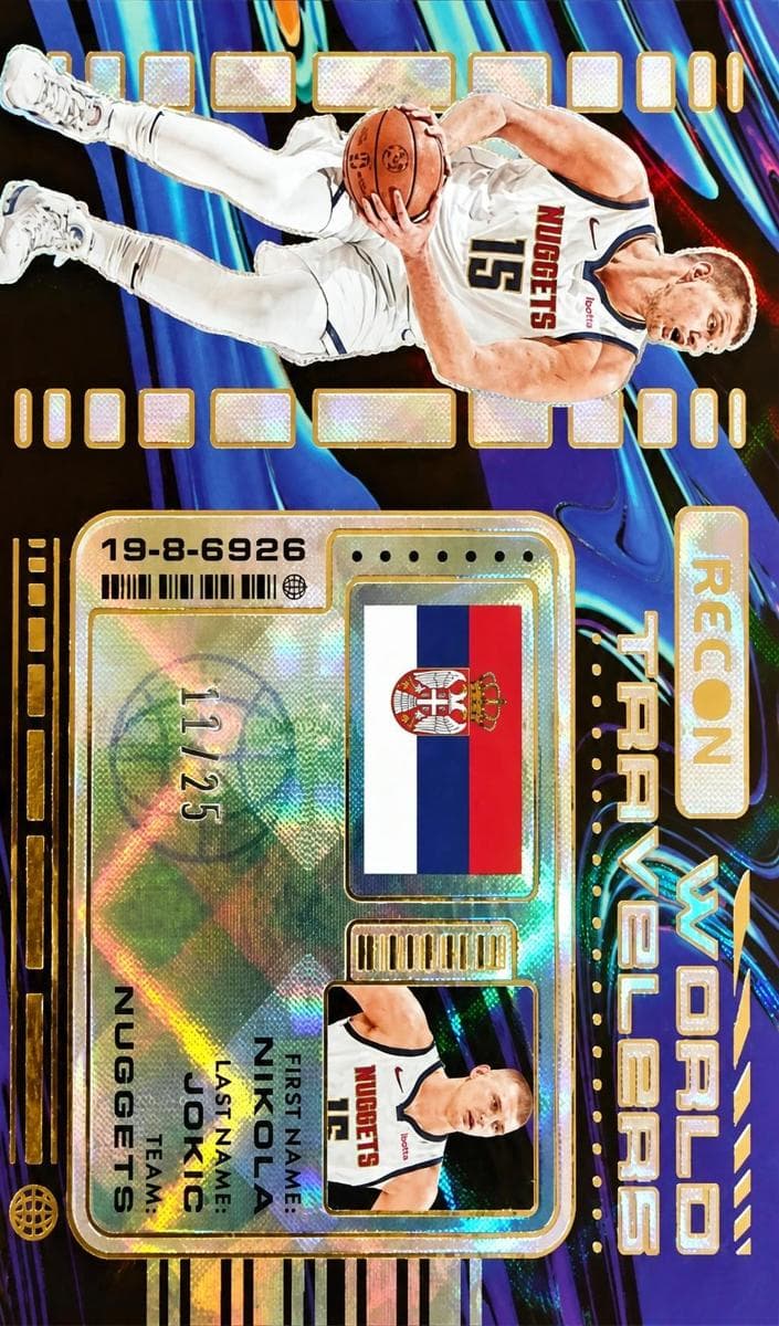Nikola Jokic 2023 panini Panini Immaculate Collection
