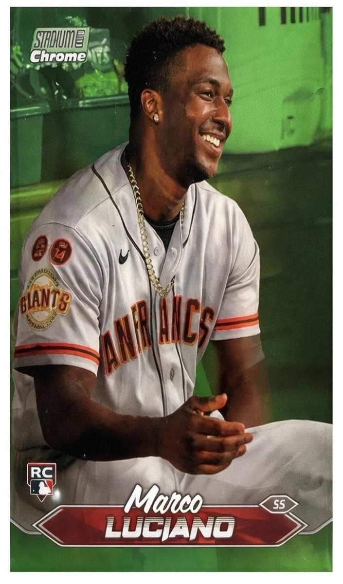 Marco Luciano 2024 topps Stadium Club