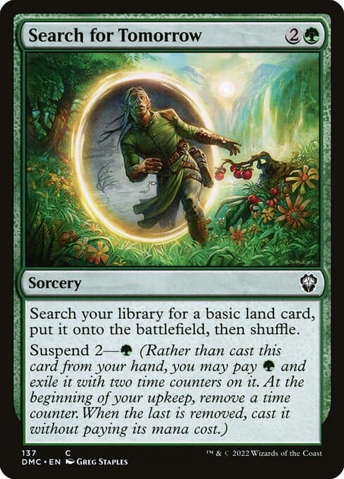 Search for Tomorrow 2022 Magic: The Gathering Dominaria United Commander