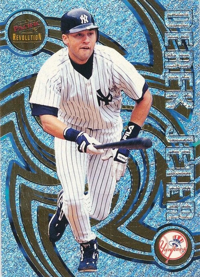 Derek Jeter 1998 panini Pacific Revolution