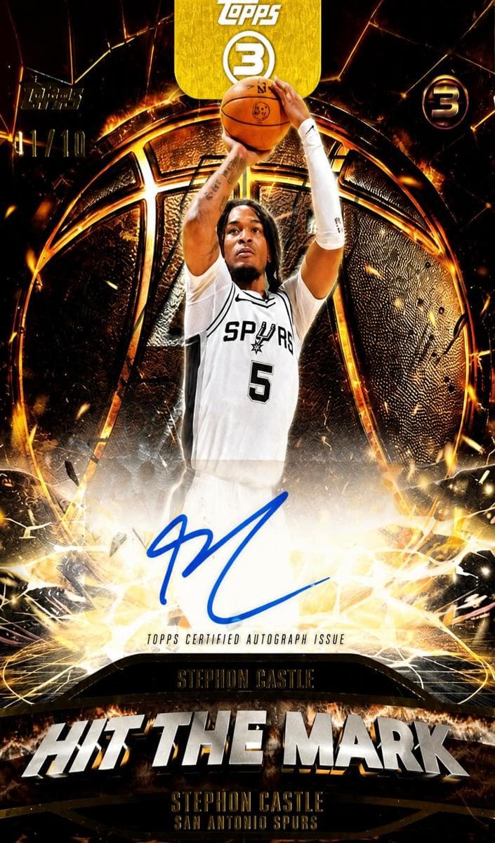 Stephon Castle 2025 topps Topps 3
