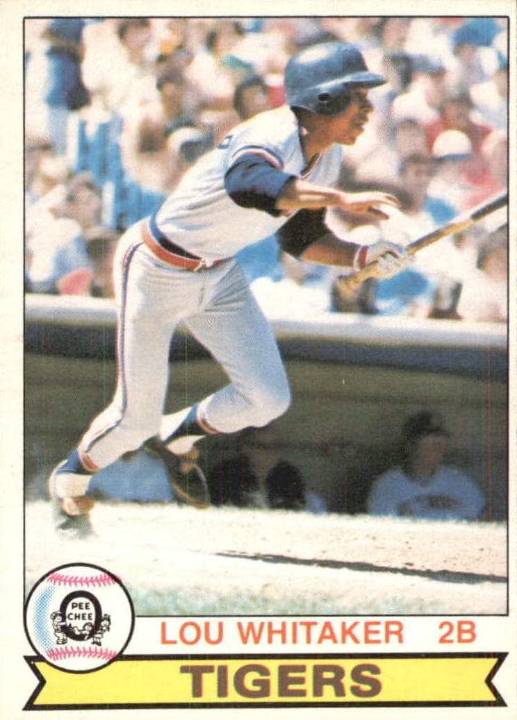 Lou Whitaker 1979 topps