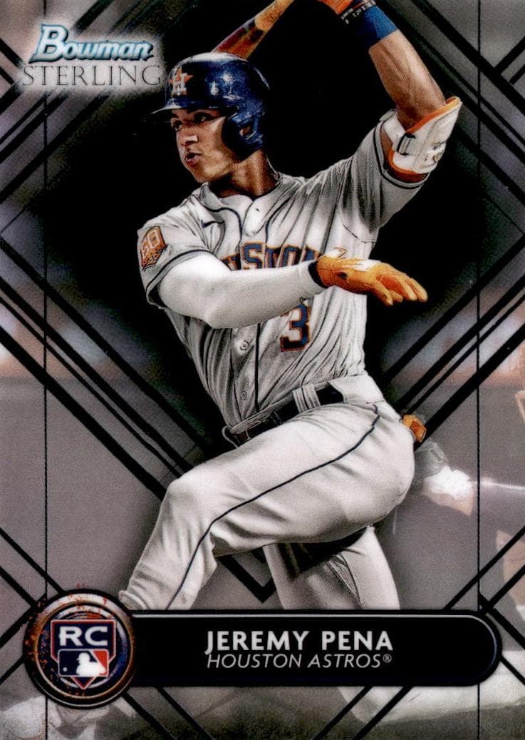Jeremy Pena 2022 bowman Bowman Sterling