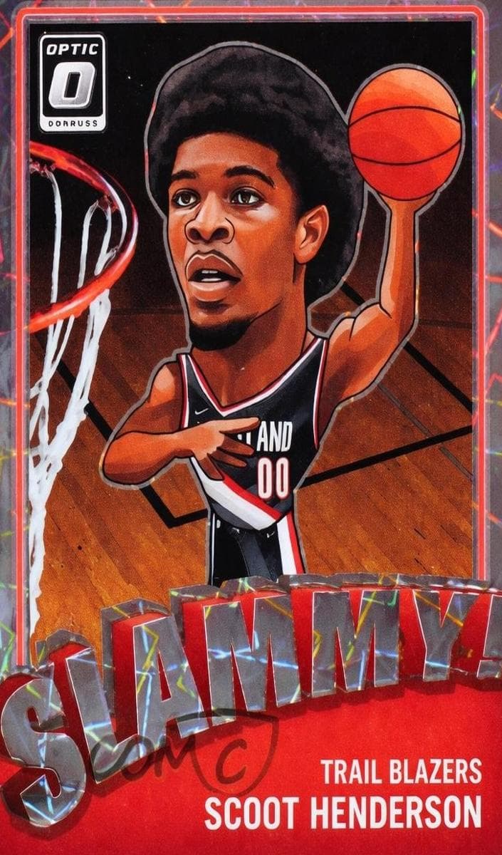 Scoot Henderson 2023 panini Donruss Optic