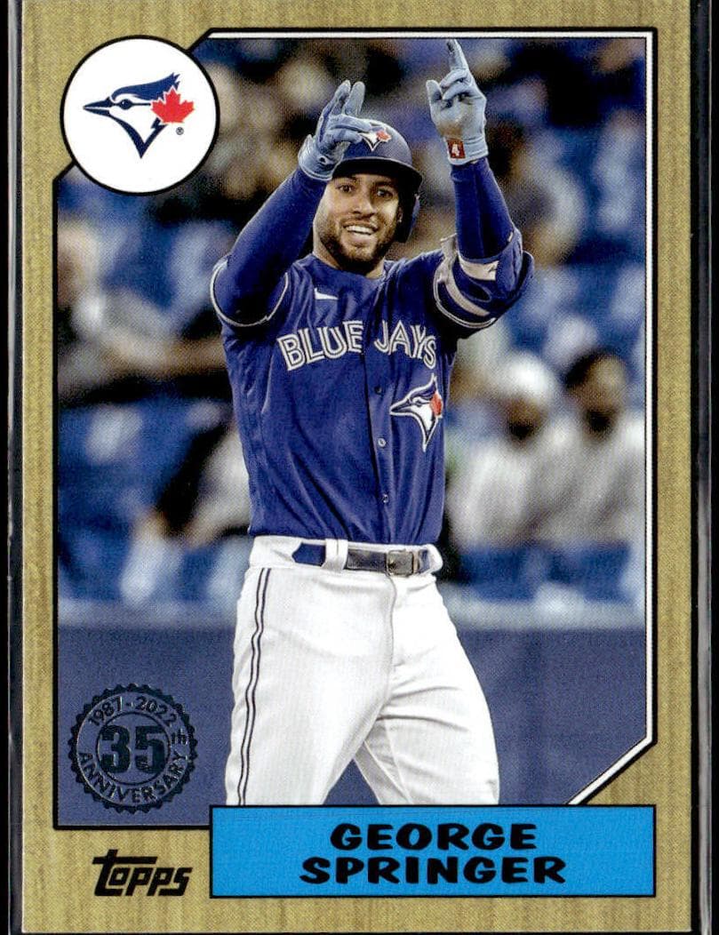 George Springer 2022 topps Topps