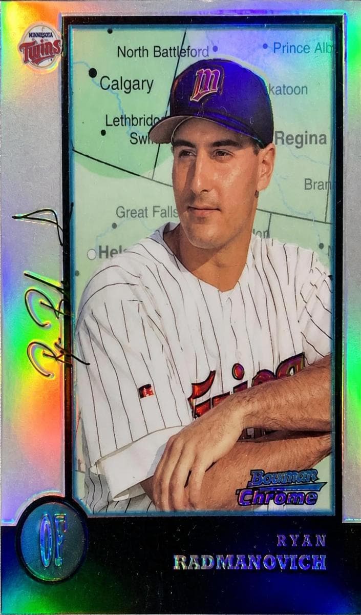 Ryan Radmanovich 1998 bowman Bowman Chrome